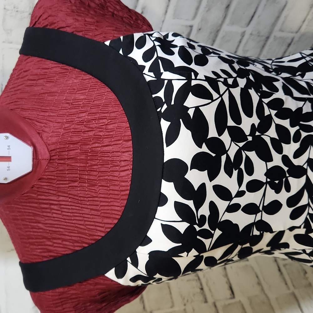 Jones Wear Dress SZ 6 Black/White Dress - Picture 4 of 11